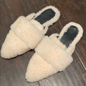 Rebecca Minkoff Rainer Shearling Mule Slides 6